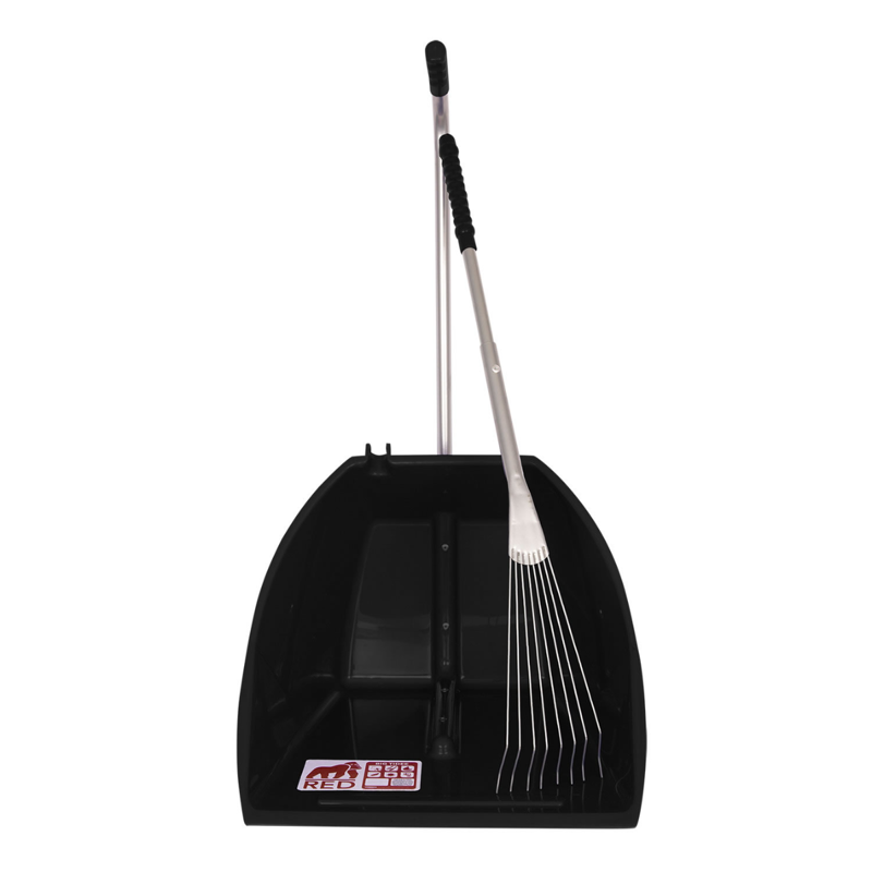 Red Gorilla Big Tidee With Long Handle Rake-1