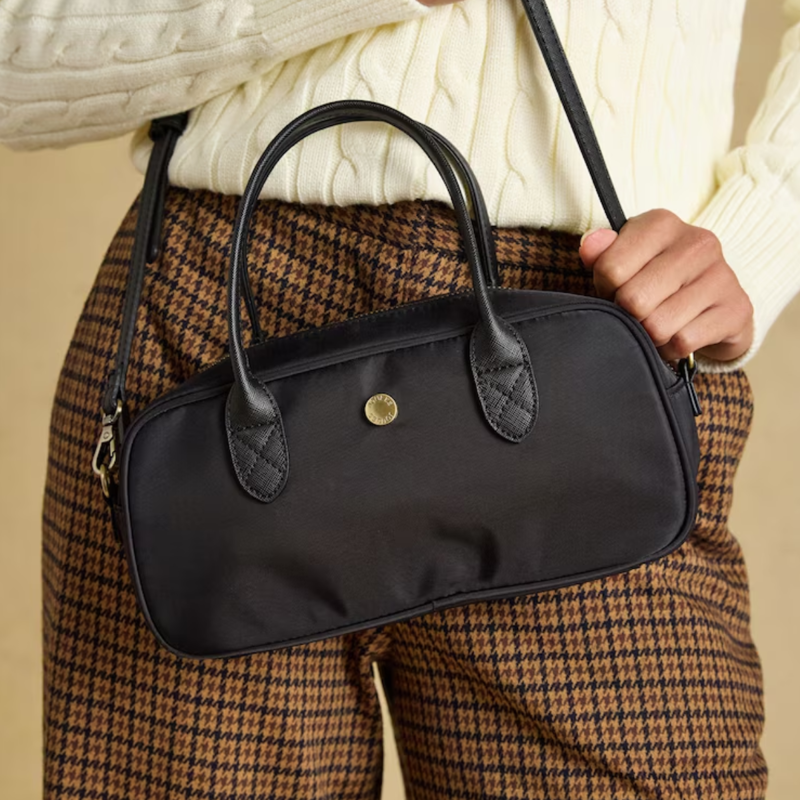 Joules Edie East West Bag - Black-1