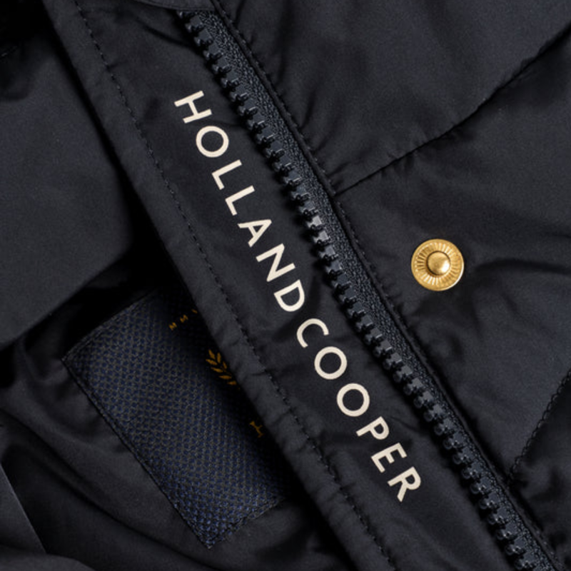 Holland Cooper Cranborne Puffer Gilet - Ink Navy-3