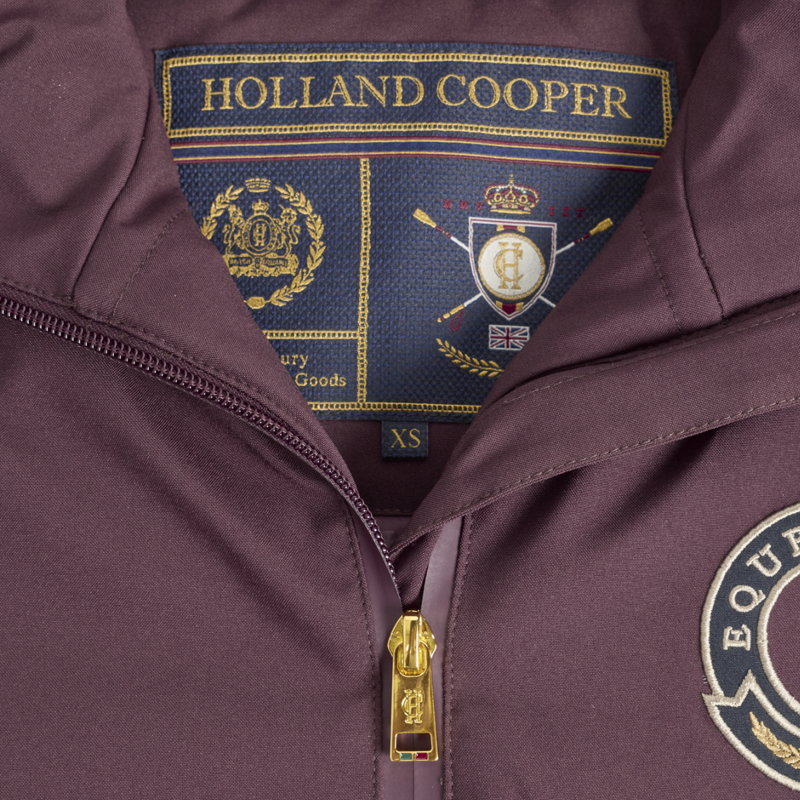 Holland Cooper Chiltern Team Waterproof Jacket - Mulberry-1