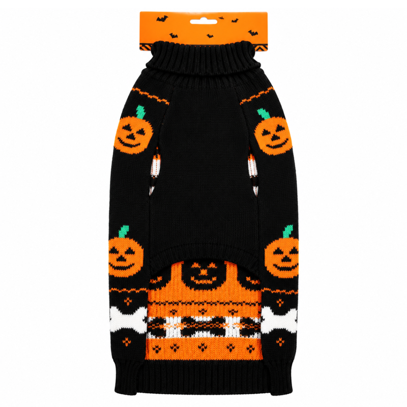 Rosewood Halloween Boo Knitted Jumper - Medium-1