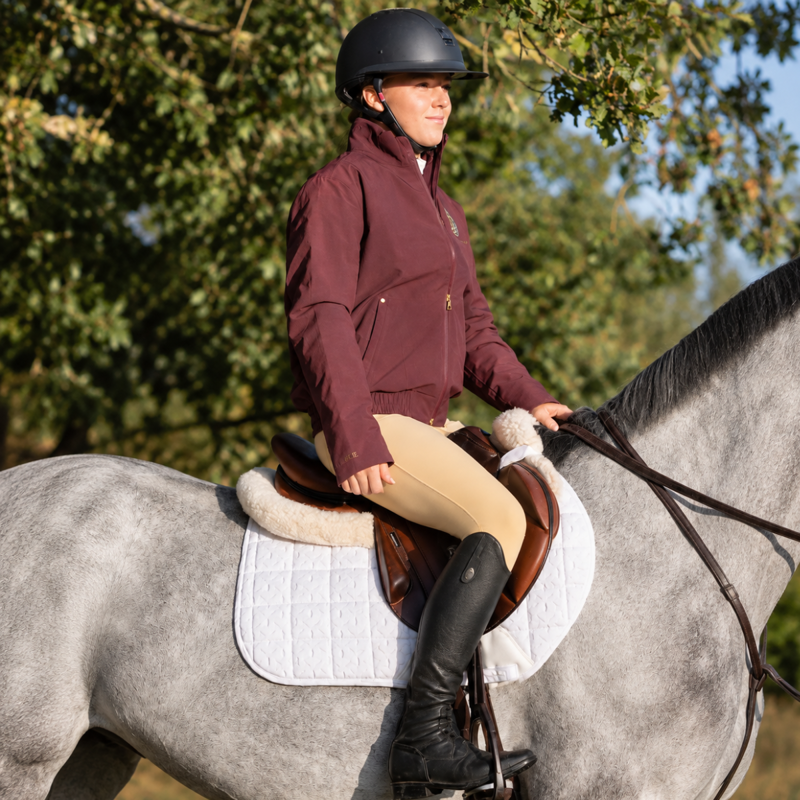 Holland Cooper Chiltern Team Waterproof Jacket - Mulberry-5