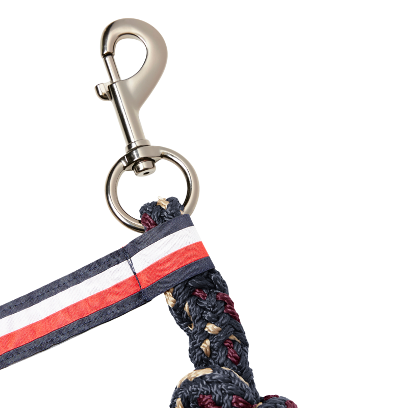 Tommy Hilfiger Yale Headcollar and Rope Set - Deep Burgundy-5