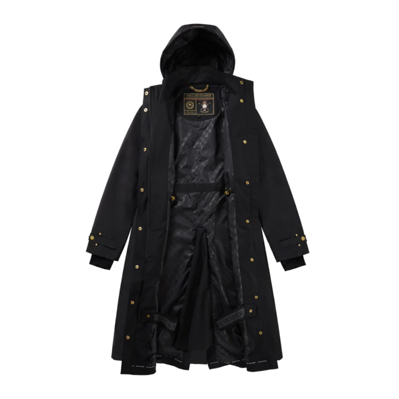 Holland Cooper Folgate Rain Coat - Black-5