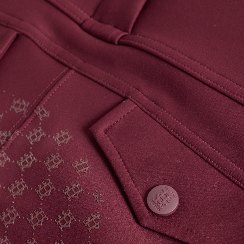 Holland Cooper Cranborne Contour Breeches - Mulberry-1