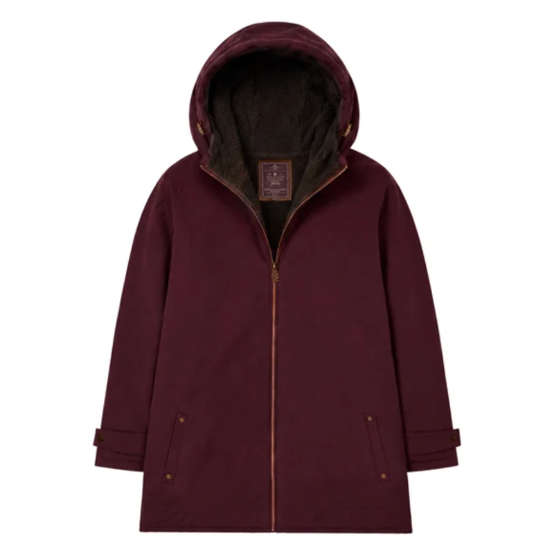 Holland Cooper One-Size Waterproof Jacket - Mulberry-4
