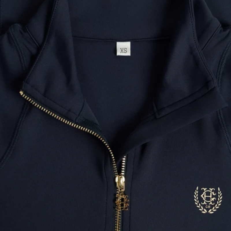 Holland Cooper Cranborne Long Sleeve Base Layer - Ink Navy-1