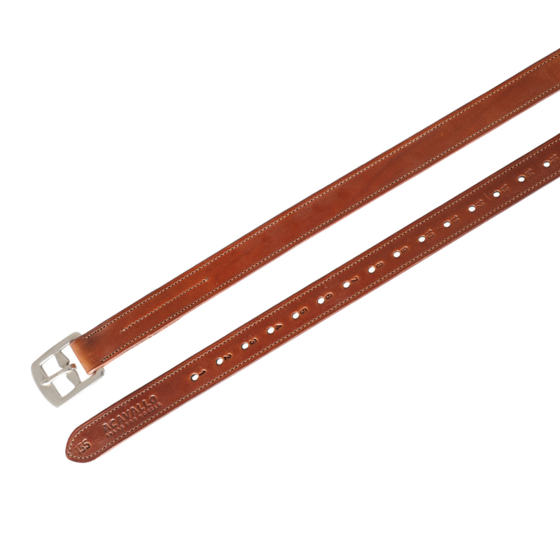 Acavallo Classic Stirrup Leathers - 145cm-2