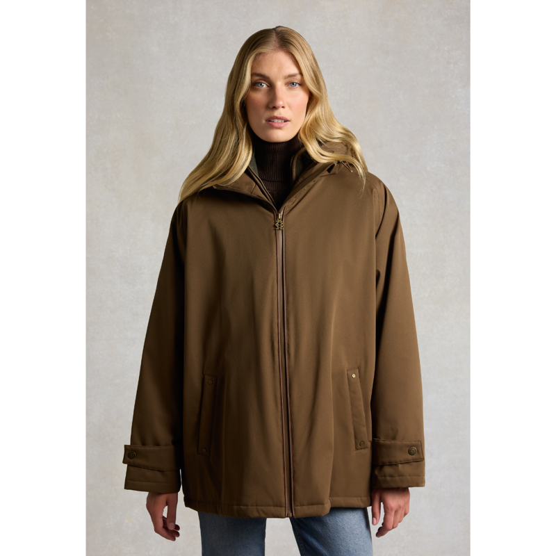 Holland Cooper One-Size Waterproof Jacket - Chestnut-1