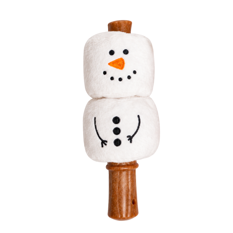 Hem and Boo Christmas Nylon Stick Character Dog Toy - Assorted-1