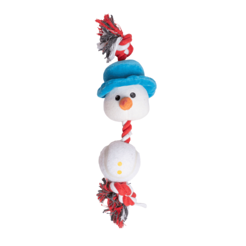 Hem and Boo Christmas Tennis Ball Rope Characters-2