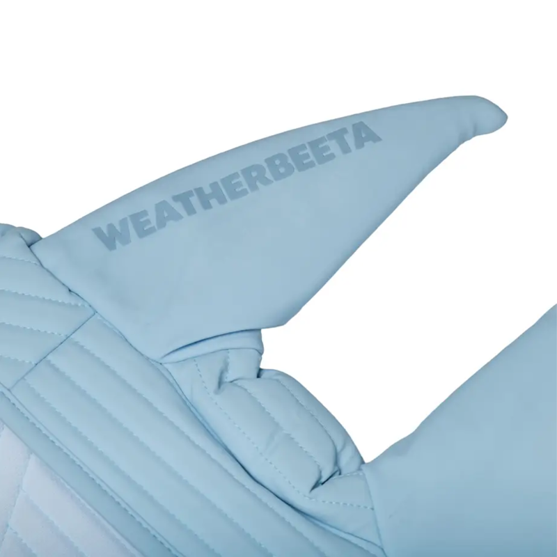 Weatherbeeta Softshell Quilted Fly Veil - Mist Blue-1