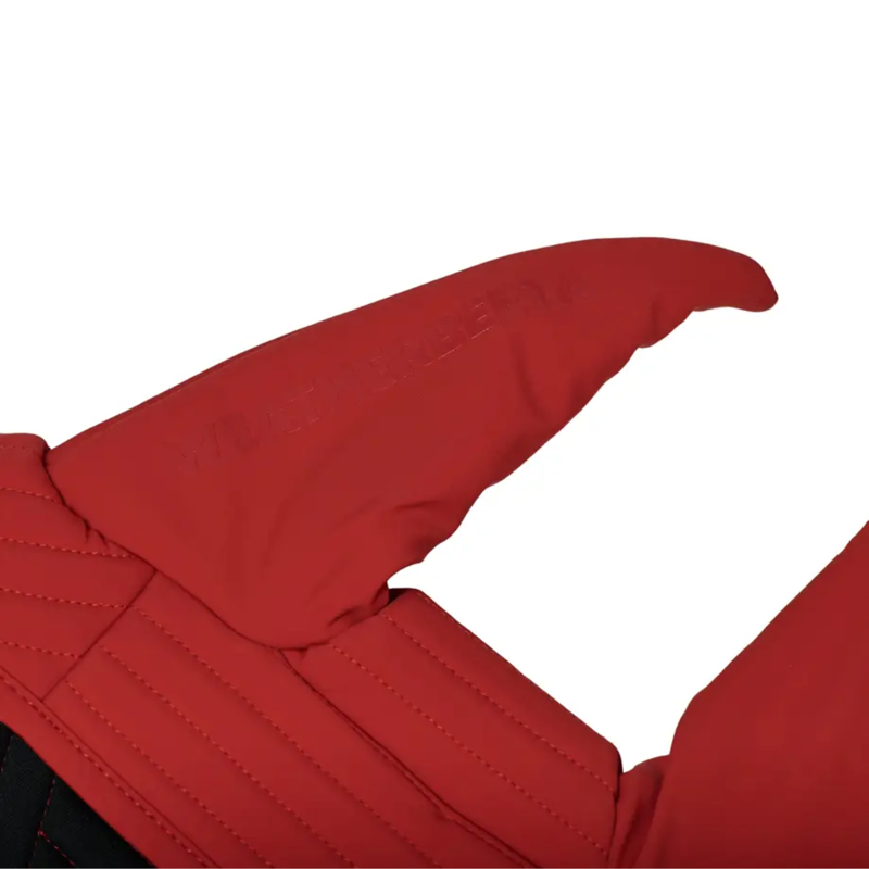 Weatherbeeta Softshell Quilted Fly Veil - Red-1
