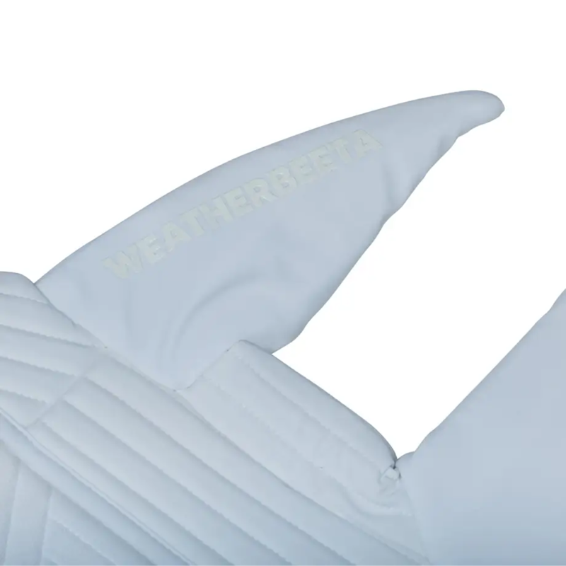 Weatherbeeta Softshell Quilted Fly Veil  - White-1