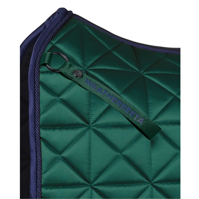 WeatherBeeta Satin Pro Air-Tec Dressage Saddlepad - Forest Green-1