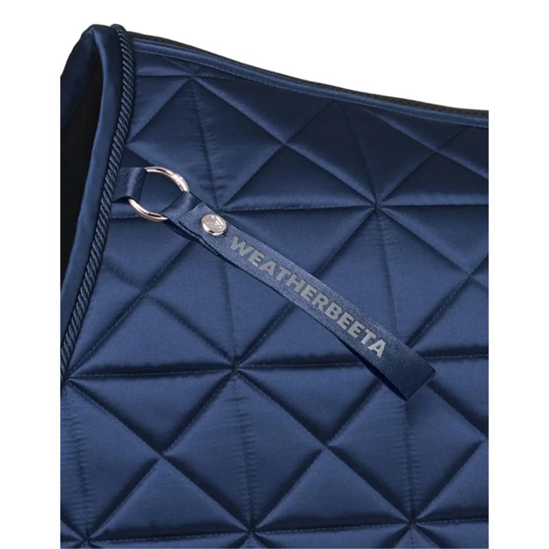 WeatherBeeta Satin Pro Air-Tec Euro Jump Saddlepad - Navy-1