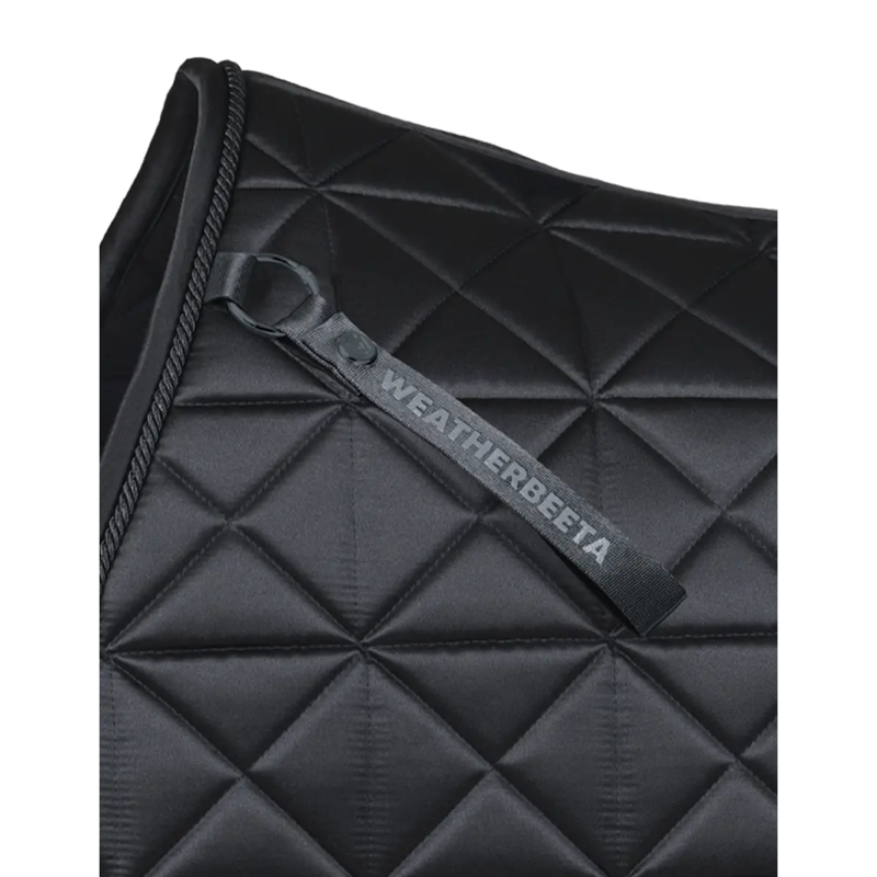 WeatherBeeta Satin Pro Air-Tec Euro Jump Saddlepad - Black-1