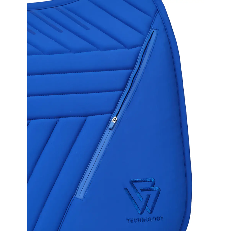 WeatherBeeta Softshell Pro Grip Euro Jump Saddlepad - Cobalt-2