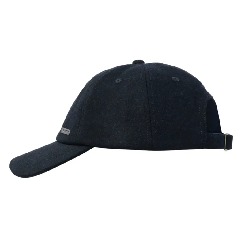 WeatherBeeta Performance Melton Wool Cap - Navy Marle-1