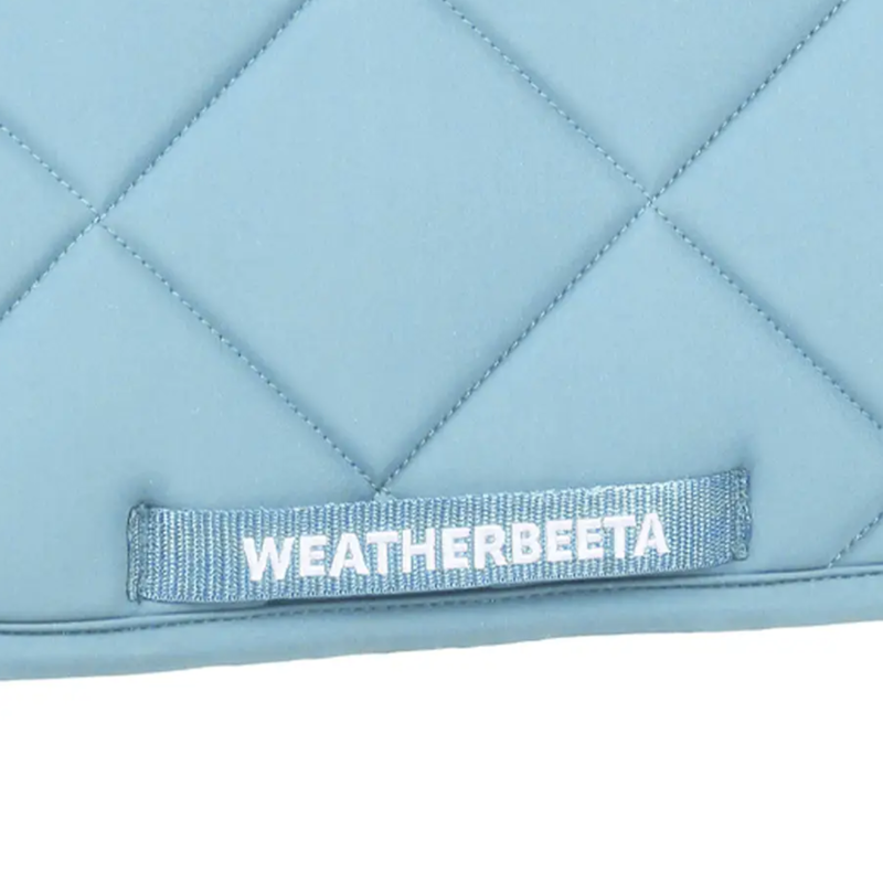 WeatherBeeta Softshell Pro 3D Air-Tec Dressage Saddlepad - Mist Blue-2