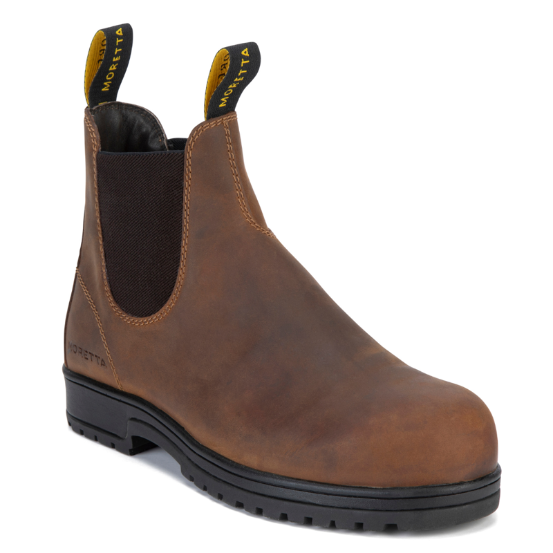 Shires Moretta Adriano Safety Boots - Brown