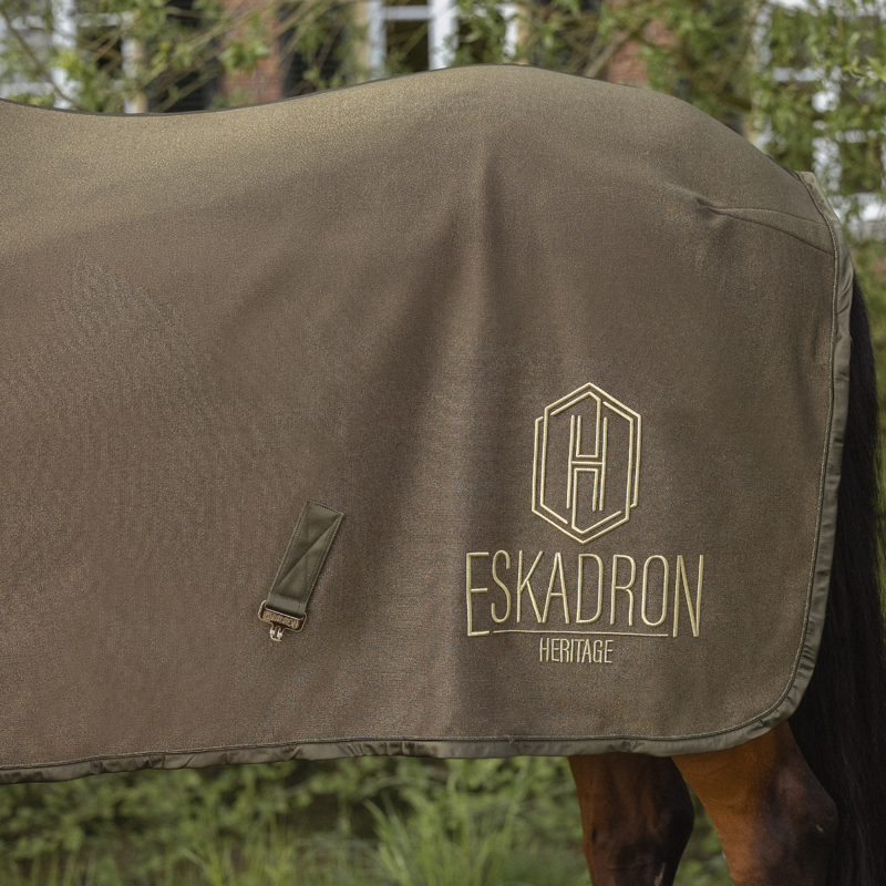 Eskadron Jersey Sparkle Sweat Rug Heritage AW26 - Deep Moss-2