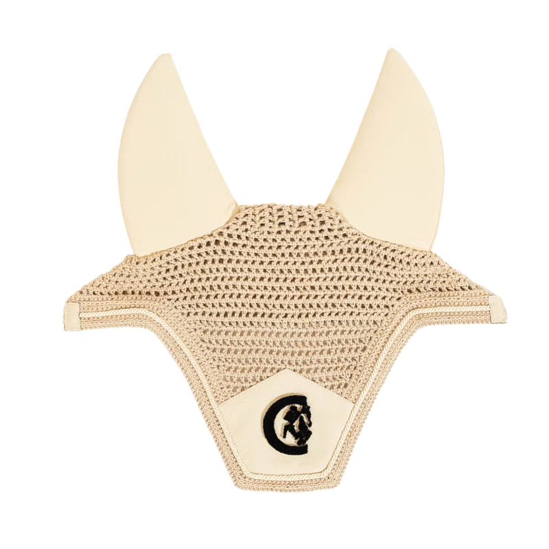 Kentucky 3D Logo Wellington Soundless Fly Veil Full - Beige-1