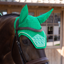Kentucky Velvet Printing Wellington Fly Veil - White/Green