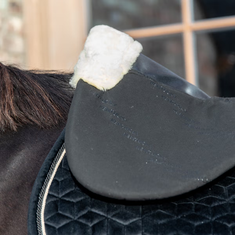 Kentucky Half Pad Impact Equalizer Sheepskin 10mm - Black-1