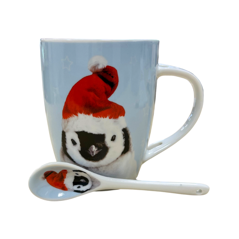 Otter House Christmas Gift Mug - Penguin-1