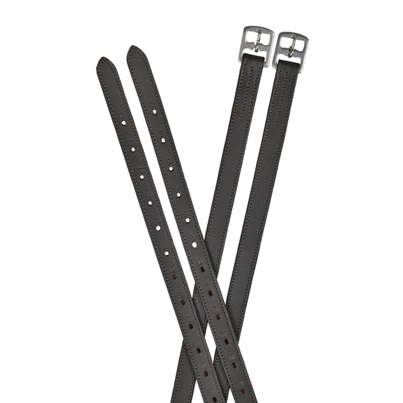 Dublin Web Back Stirrup Leathers-1