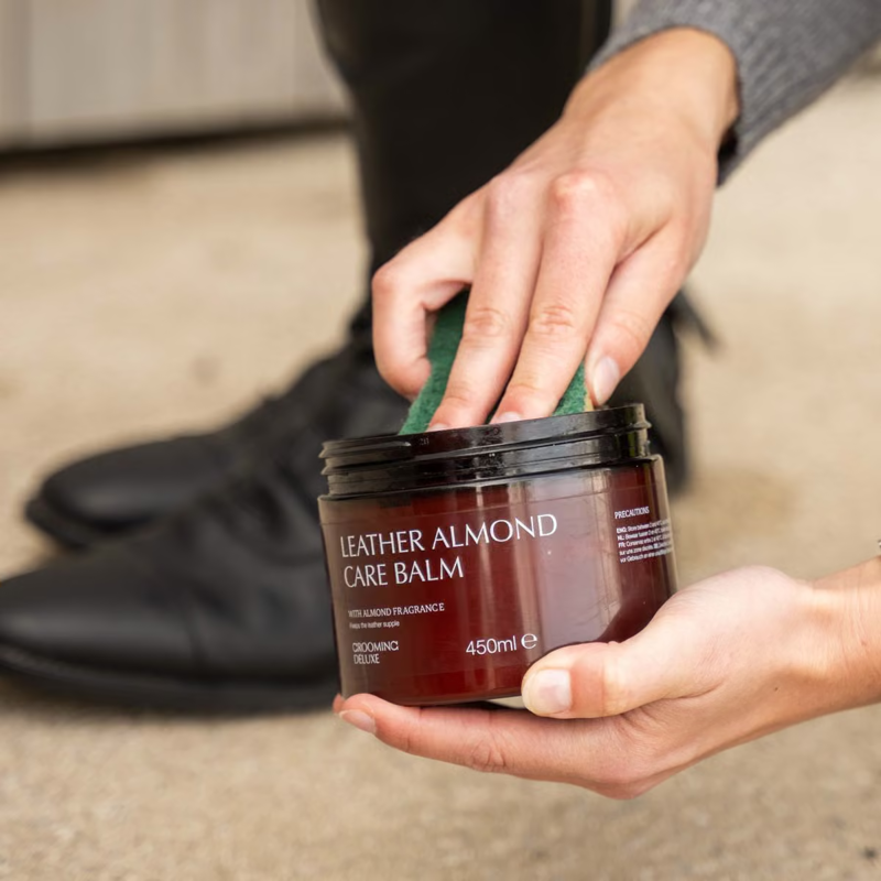 Grooming Deluxe Leather Almond Care Balm - 450ml-1