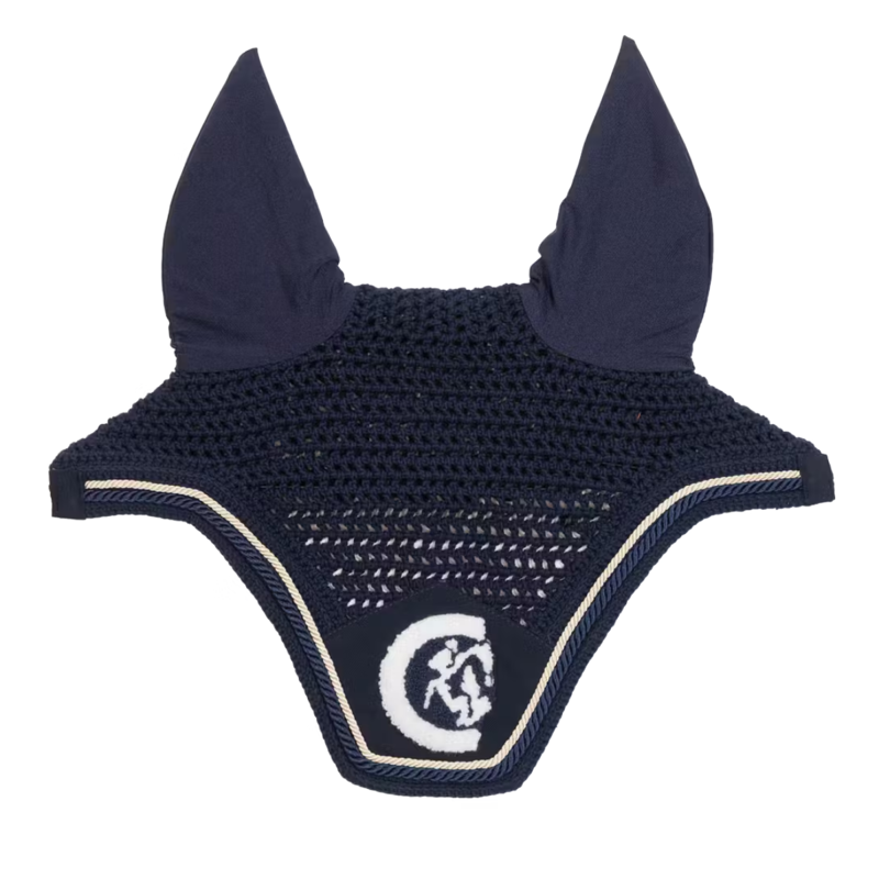 Kentucky Soundless 3D Logo Rope Wellington Fly Veil Full - Navy-1