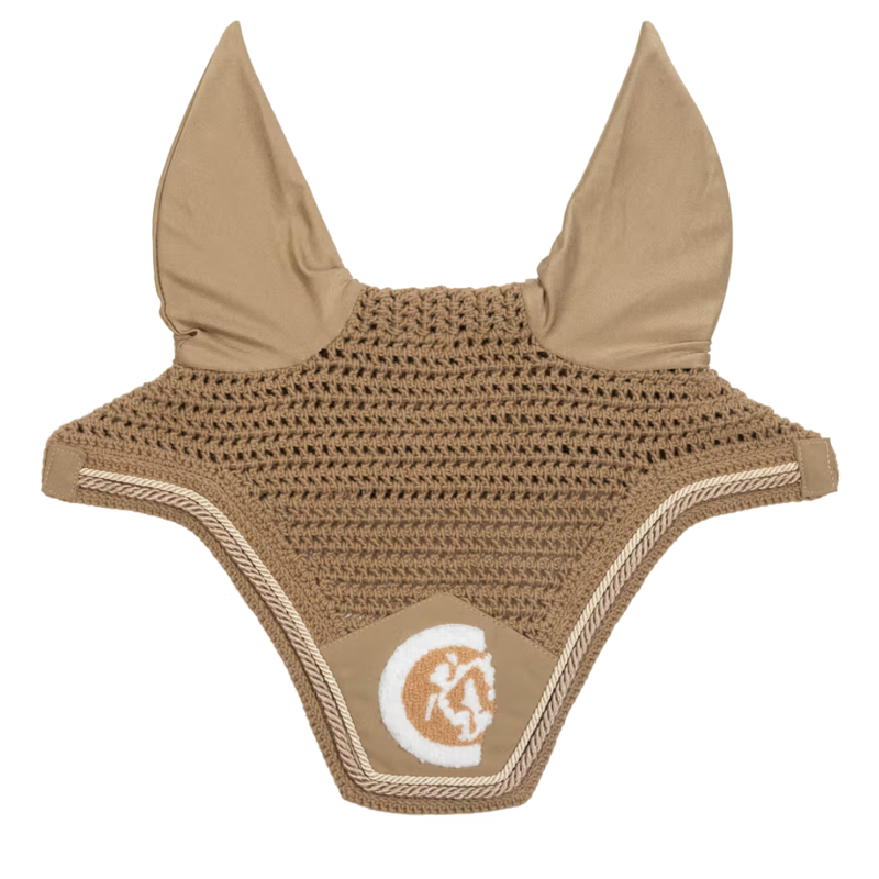 Kentucky Soundless 3D Logo Rope Wellington Fly Veil Full - Beige-2