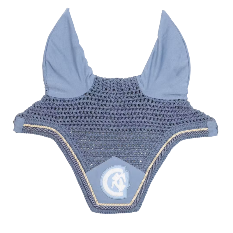 Kentucky Soundless 3D Logo Rope Wellington Fly Veil Full - Light Blue-1