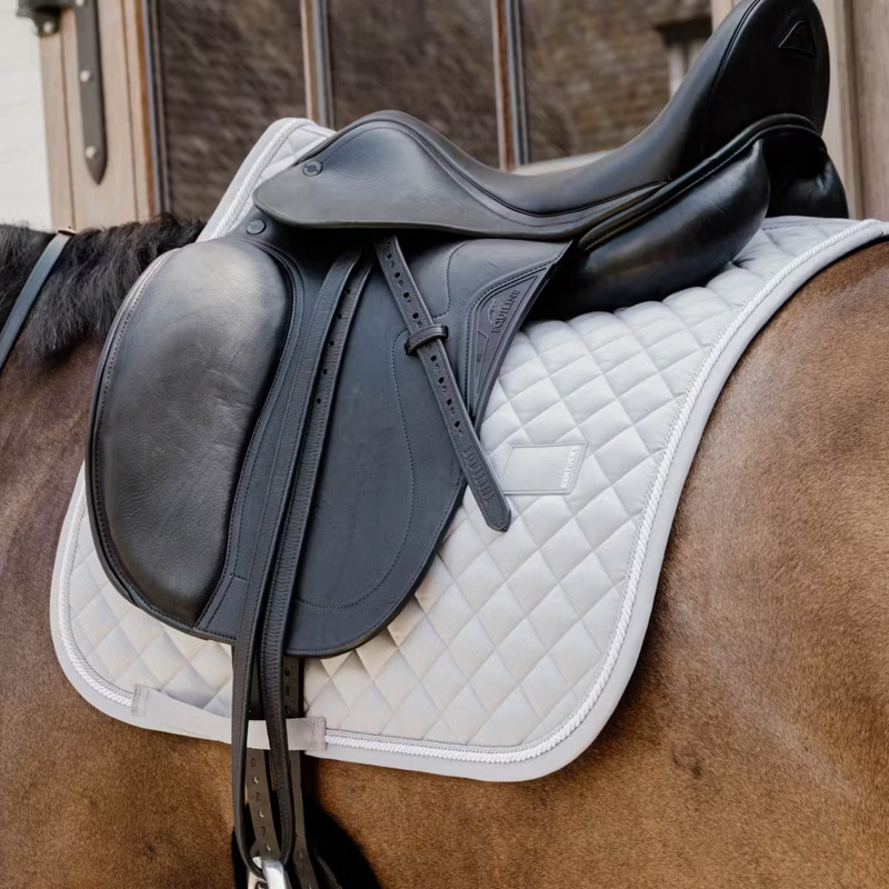 Kentucky Diamond Rope Dressage Saddlepad Full - Grey-1
