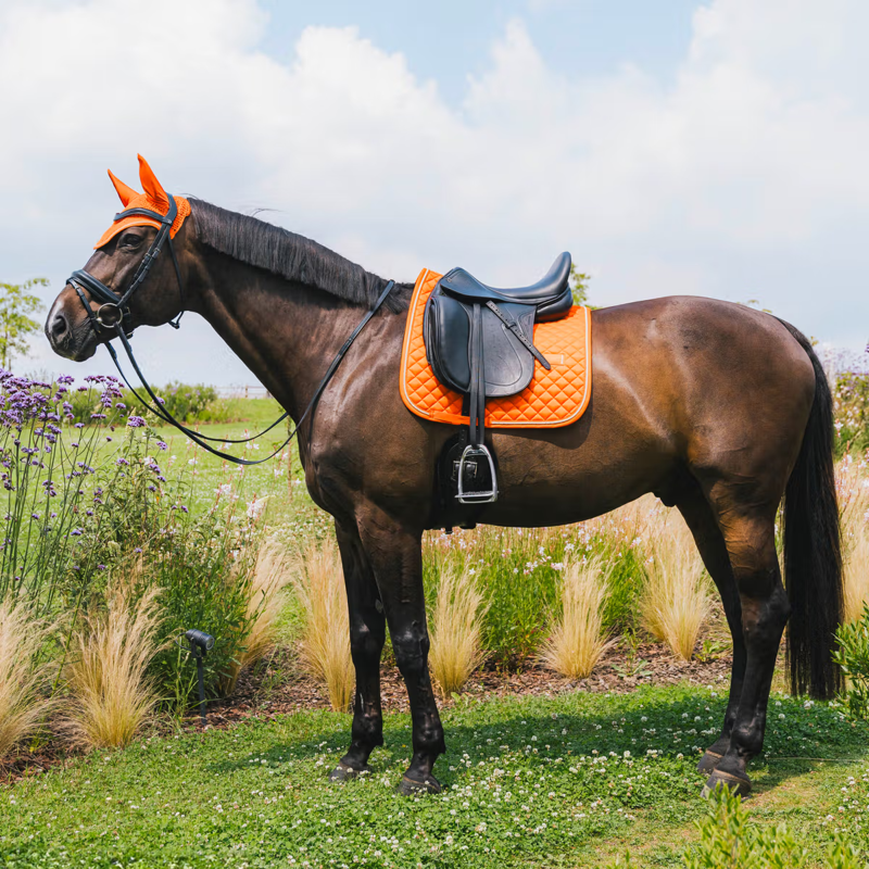Kentucky Diamond Rope Dressage Saddlepad Full - Orange-1