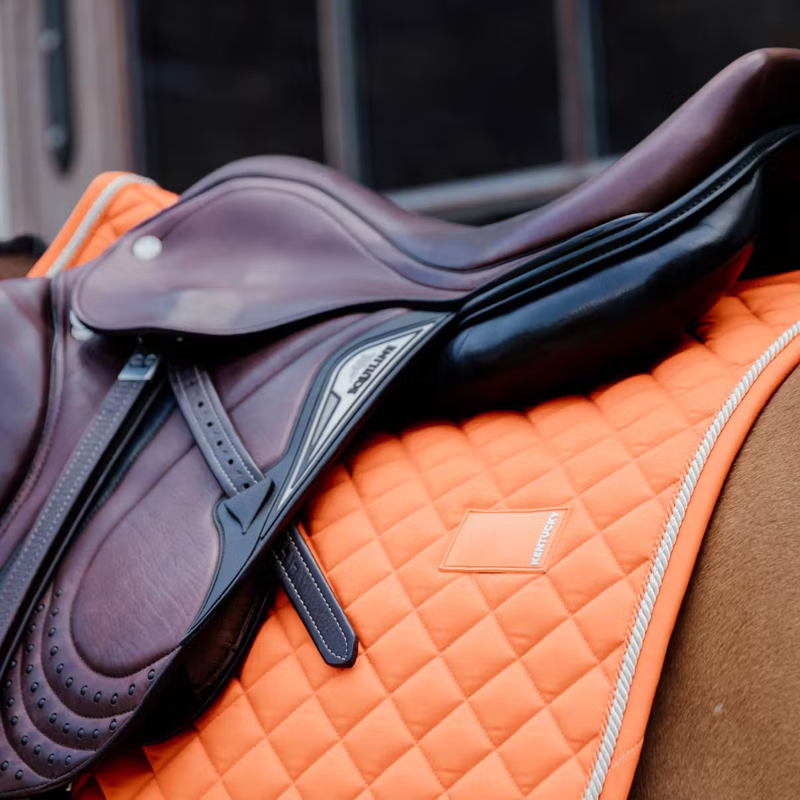 Kentucky Diamond Rope Jumping Saddlepad Full - Orange-1
