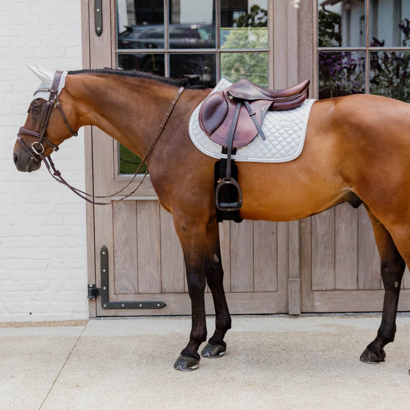 Kentucky Diamond Rope Jumping Saddlepad Full - Grey-1