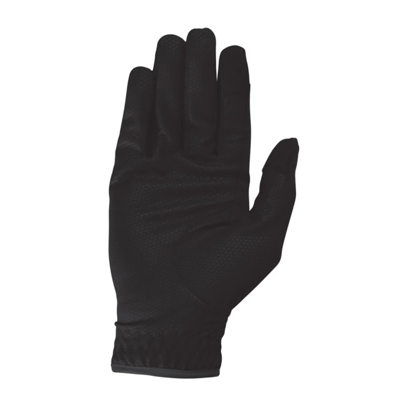 Hy Equestrian Children's Cottenham Elite Riding Gloves - Black-1