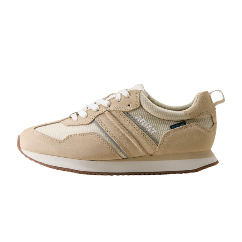 Ariat Women's Ranch Runner Waterproof Trainers - Cloud Cream-1