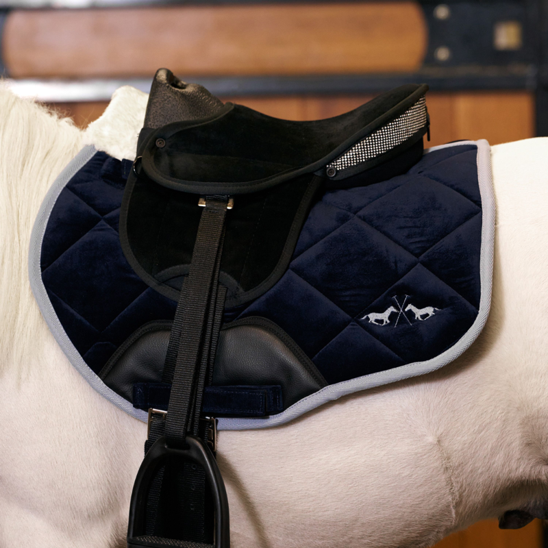 HV Polo Sasha GP Saddlepad - Navy-1