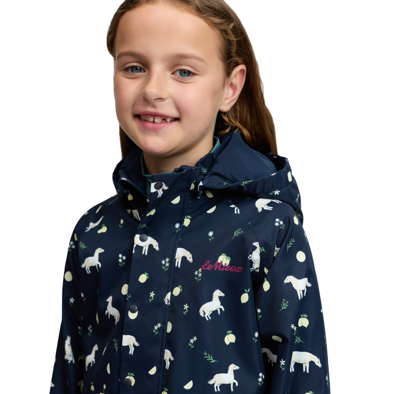 LeMieux Mini Pippin Splash Jacket - Navy-2