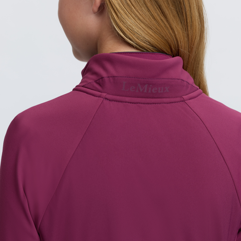 LeMieux Young Rider Betty Lightweight Jacket - Blackberry-2