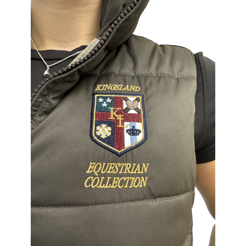 Kingsland Lorrain Ladies Reversible Vest - Fungi-1
