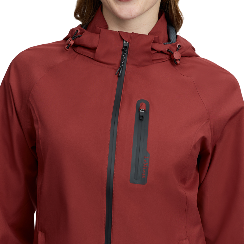 LeMieux Athena Waterproof Lightweight Jacket - Russet-2