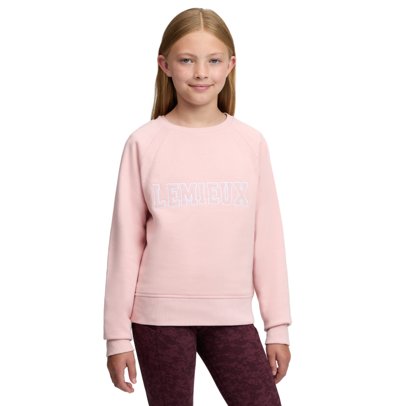 LeMieux Young Rider Shay Varsity Crew - Petal-1