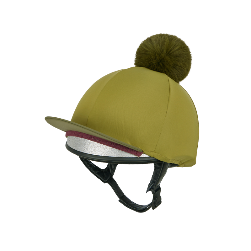 LeMieux Classique Pom Hat Silk - Gooseberry-1