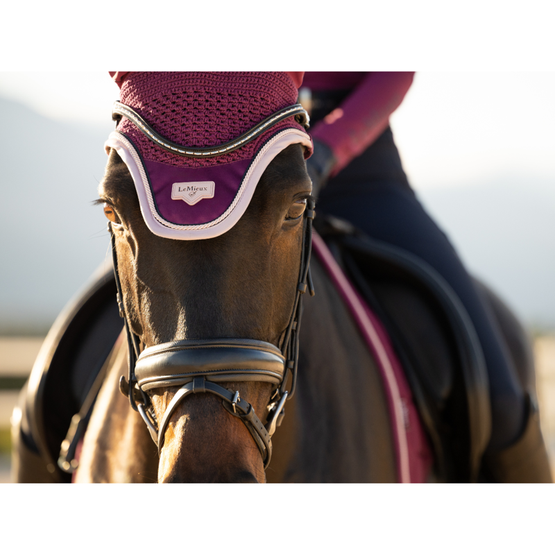 LeMieux Loire Fly Hood - Blackberry-1