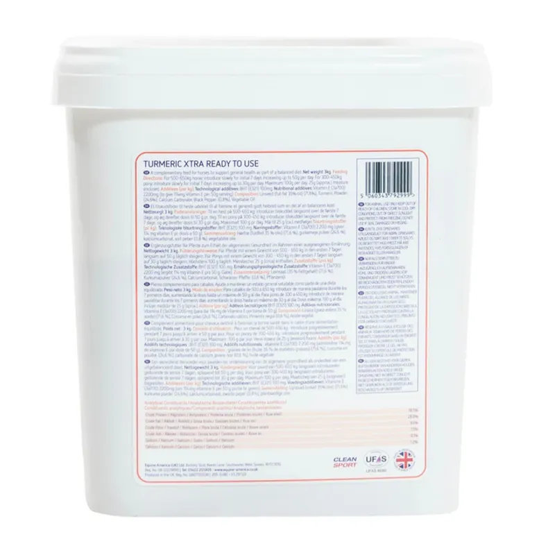 Equine America Tumeric Xtra - 3Kg-2
